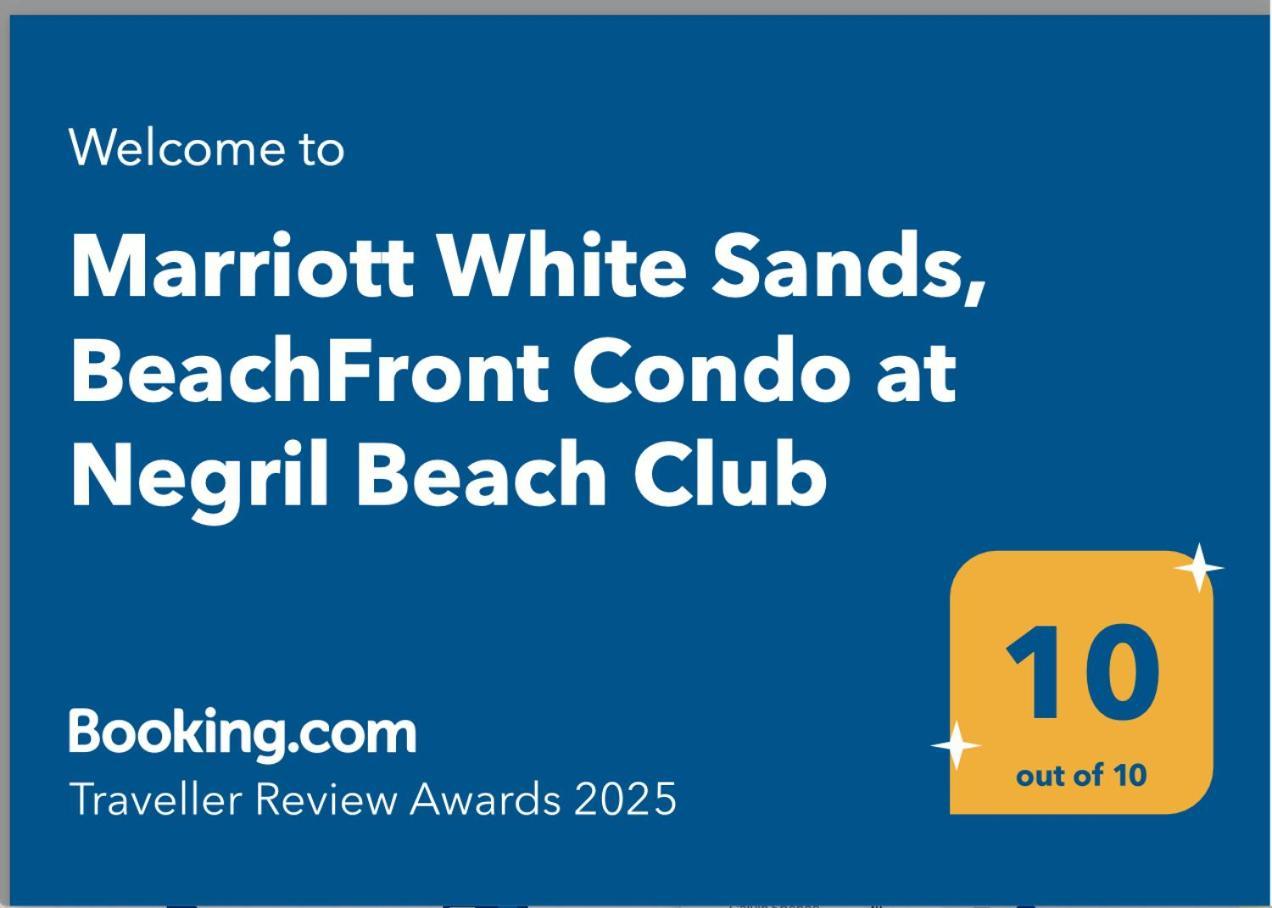 Marriott White Sands, Beachfront Condo At Negril Beach Club Eksteriør billede